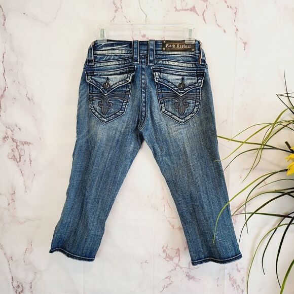 Rock Revival Jen capri jeans - Picture 5 of 5